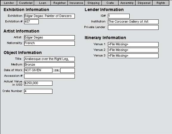 Consolidated Information