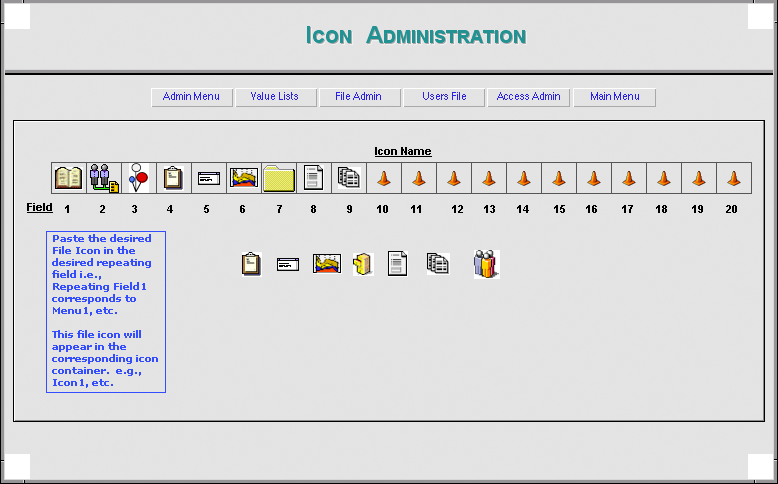 icon administration