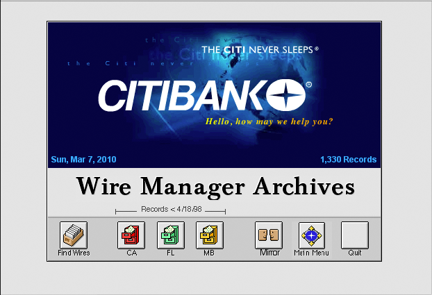 Wire Manager Archives Menu
