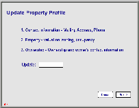 Property Update Profile
